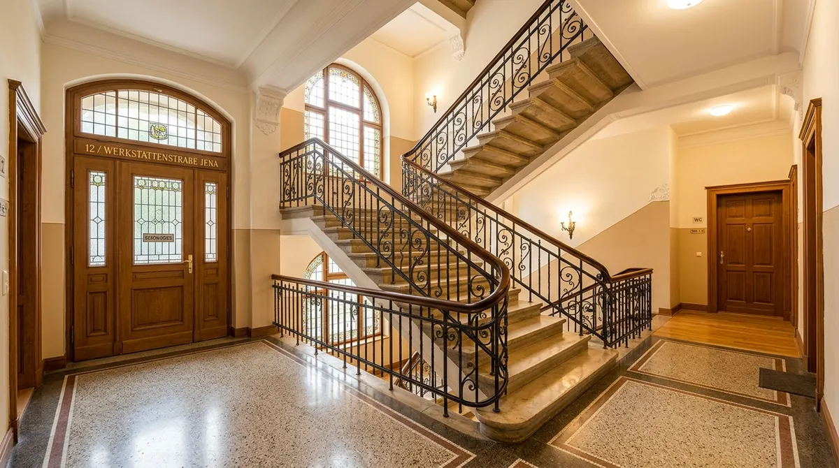 Treppenhausreinigung und Wohnanlagenpflege in Jena